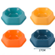 Plato hexagonal