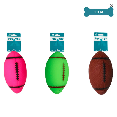 Balón de rugby para perros