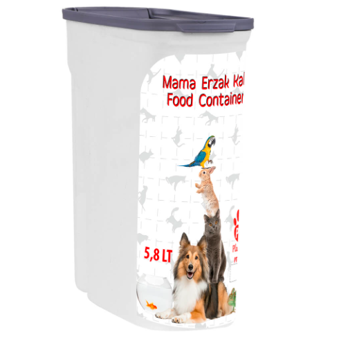 contenedor de comida para mascotas 5.8 lt