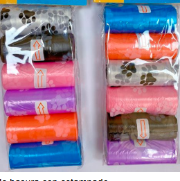 paquete de bolsas